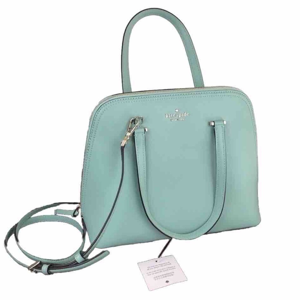 Kate Spade Spring Meadow Medium Dome Satchel Pebble Embossed Crossbody N…